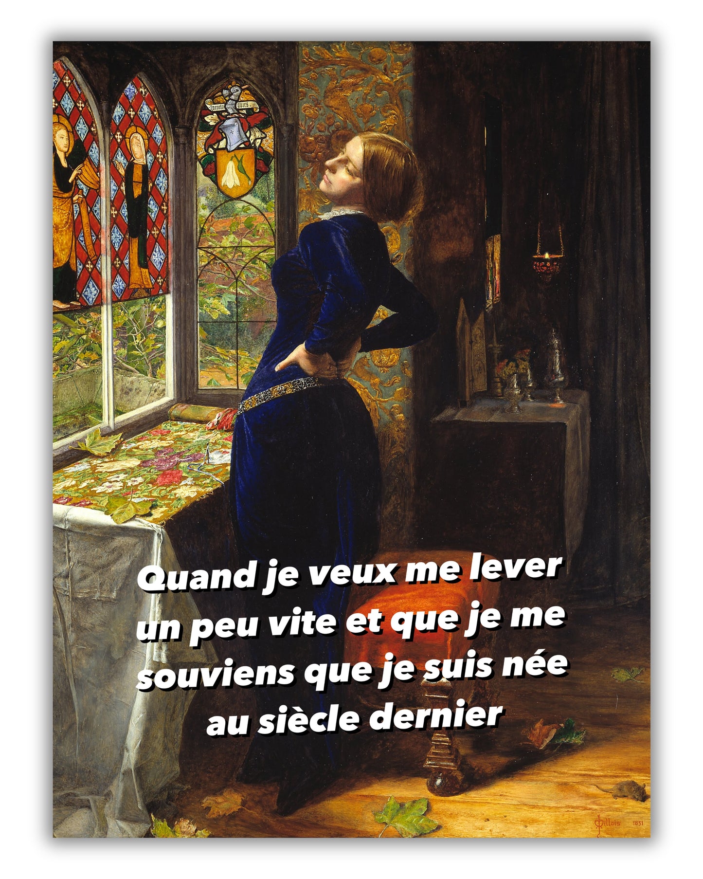 Toile "Siècle dernier"