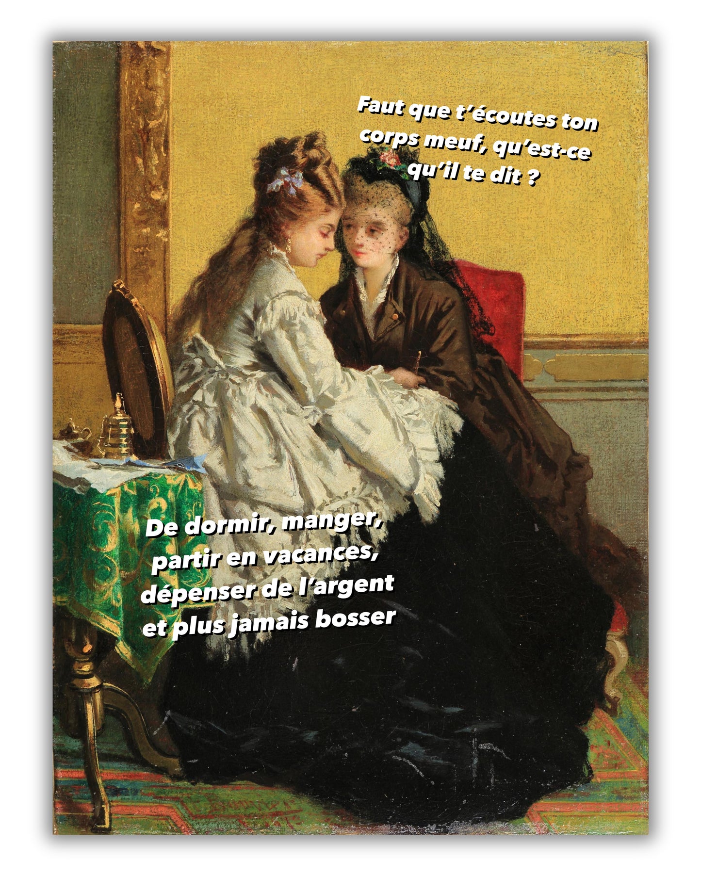 Toile "Ton corps te parle"