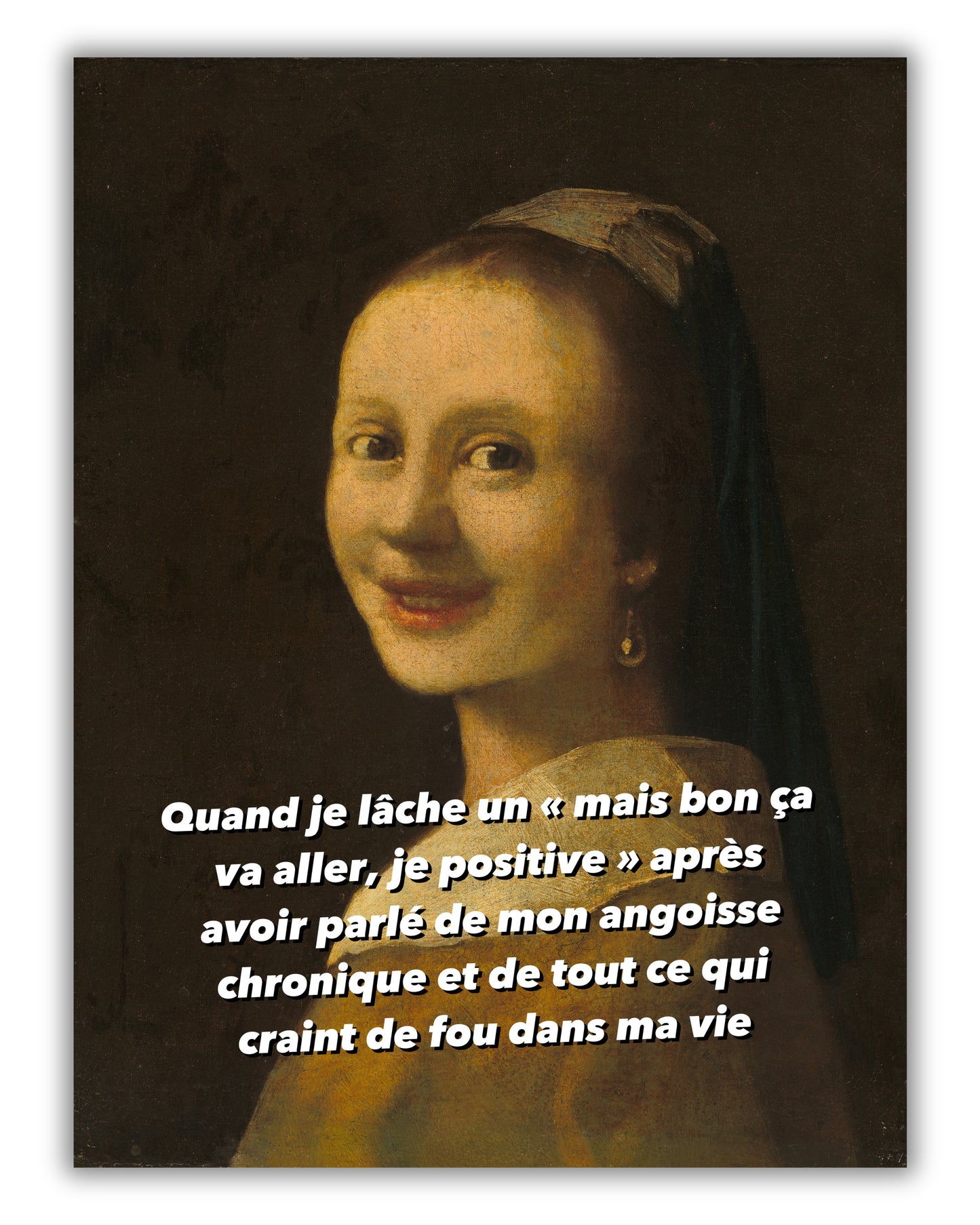 Toile "Ça va aller"