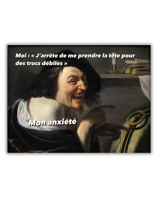Toile "L’anxiété"
